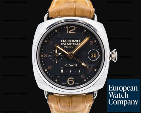 Panerai Radiomir 10 Days GMT Automatic Platino PAM 495 O